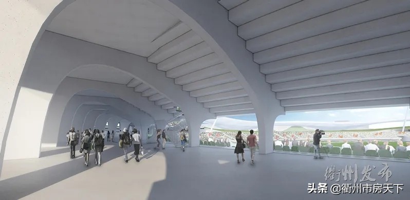 衢州体育中心体育场多大,衢州体育中心主体结构