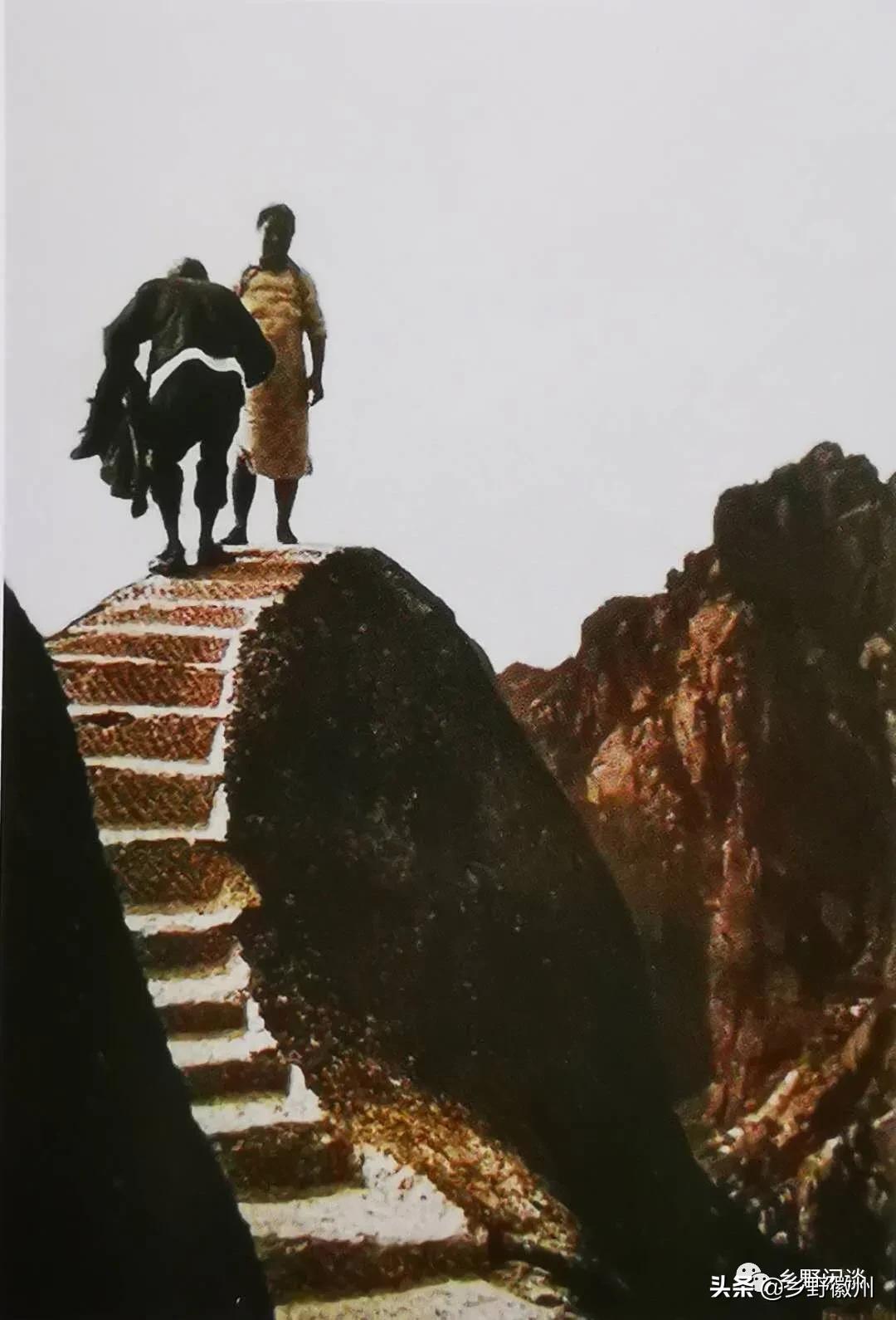 黄山最险道一线天,黄山绝壁天梯