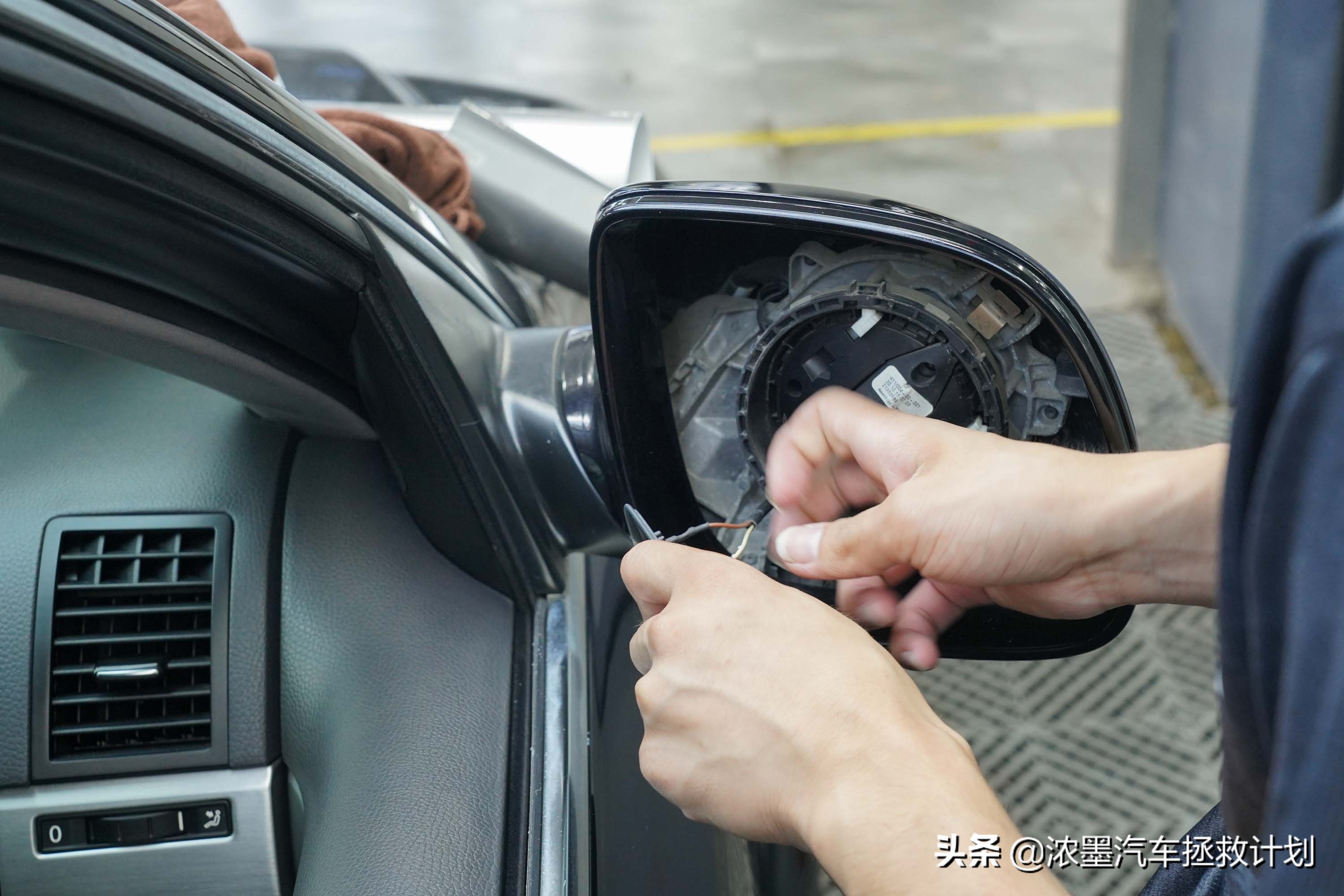 09款途锐全车修复翻新,完美修复一台即将报废的途锐