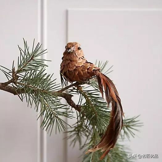 超简易手工环创,树干手工制作环创