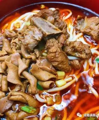 老成都干海椒抄手牛肉面,老成都板凳面外送