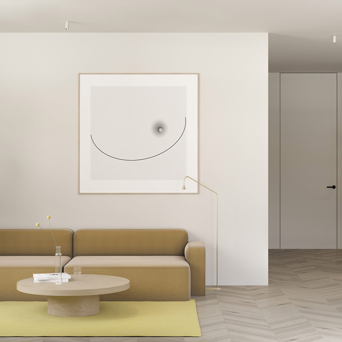 色彩质感强的室内设计,色彩主义室内设计