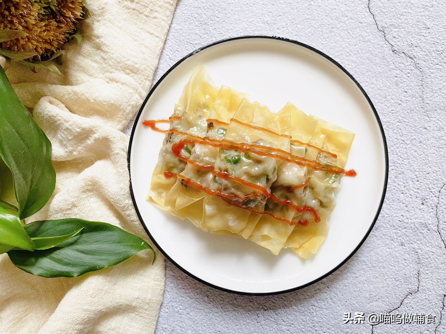 简单又好吃的虾仁蛋饺,虾仁时蔬虾饺