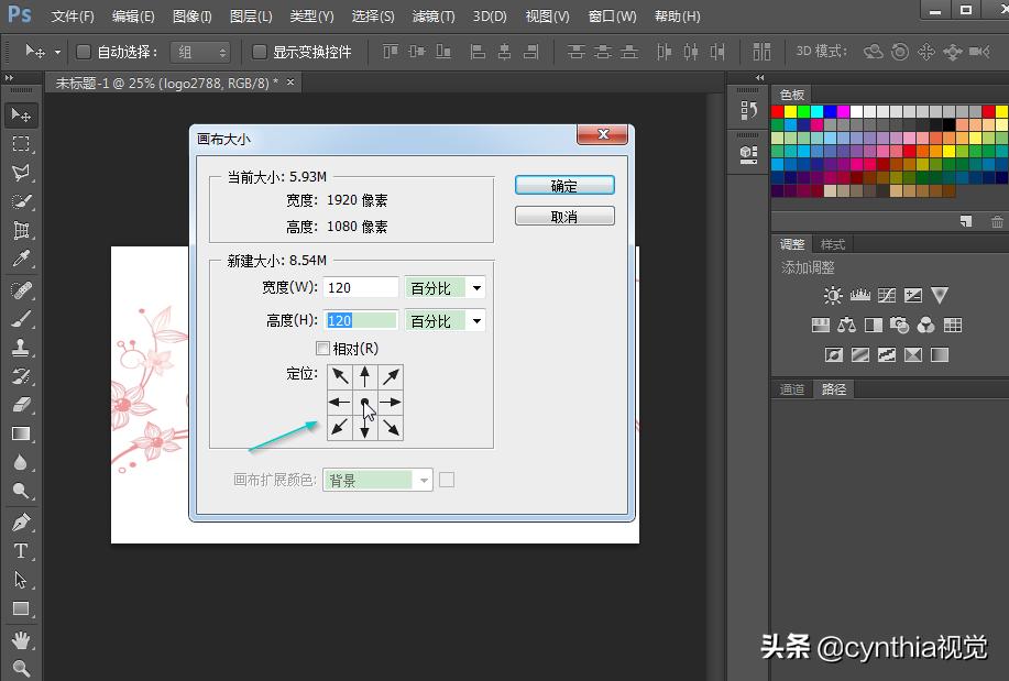 ps怎么调整画布大小和原图一样,ps图像大小和画布大小使用方法
