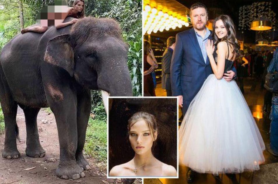 照片被曝光,俄性感女模公然裸露,火山顶上拍不雅视频分享到网络