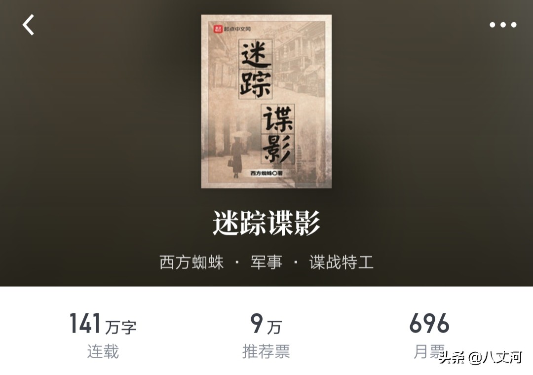 长篇谍影风云军统谍战小说,推荐几部好看的谍战小说