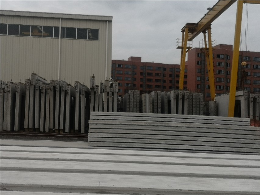 参观上海建工集团,上海建装配式建筑