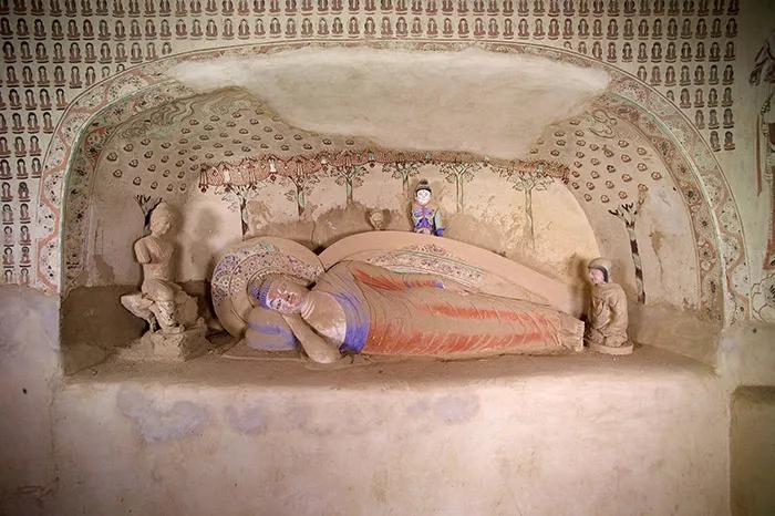 甘肃敦煌莫高窟第144窟,莫高窟46窟