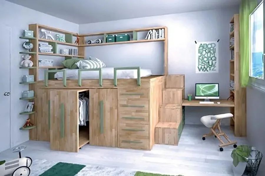 榨干空间！0.5㎡也能装修储藏室，居然还有15处能打柜子，开心