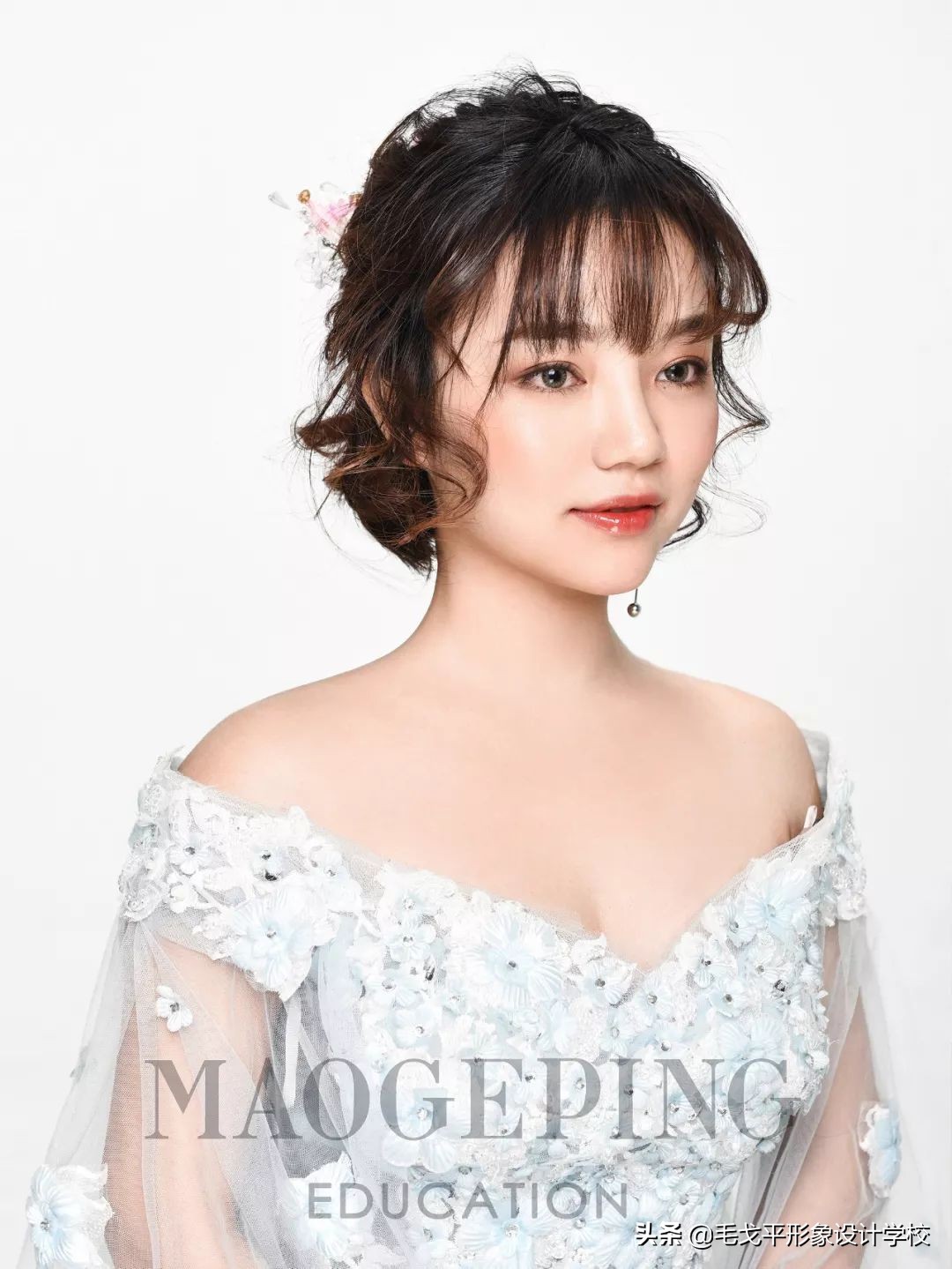 10款美萌短发新娘造型可爱又迷人,新娘短发造型简单好看