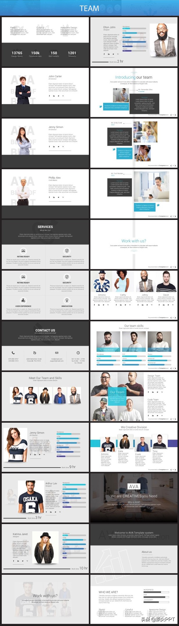 世界500强企业介绍ppt,极简约大气公司简介ppt模板