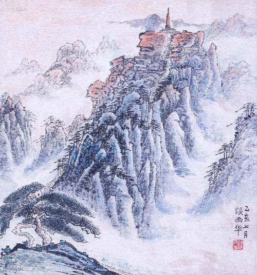 一幅绝美的水墨画,十大绝美水墨山水画