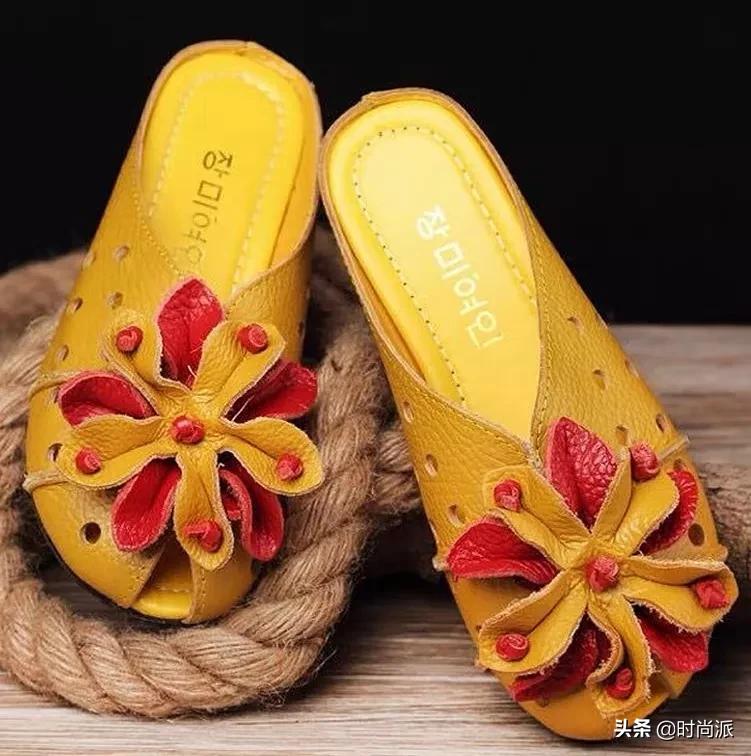 夏季凉拖高级感不磨脚,软底软面穿上超舒服夏季凉拖