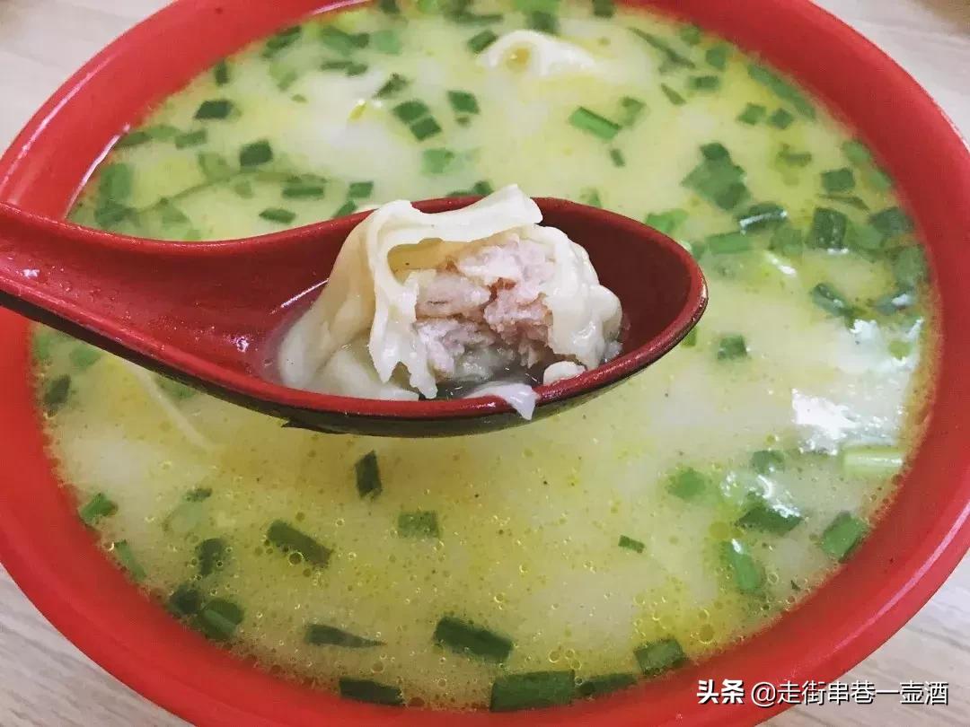 虾仁鲜肉馄饨吉祥馄饨,江都皮薄的馄饨