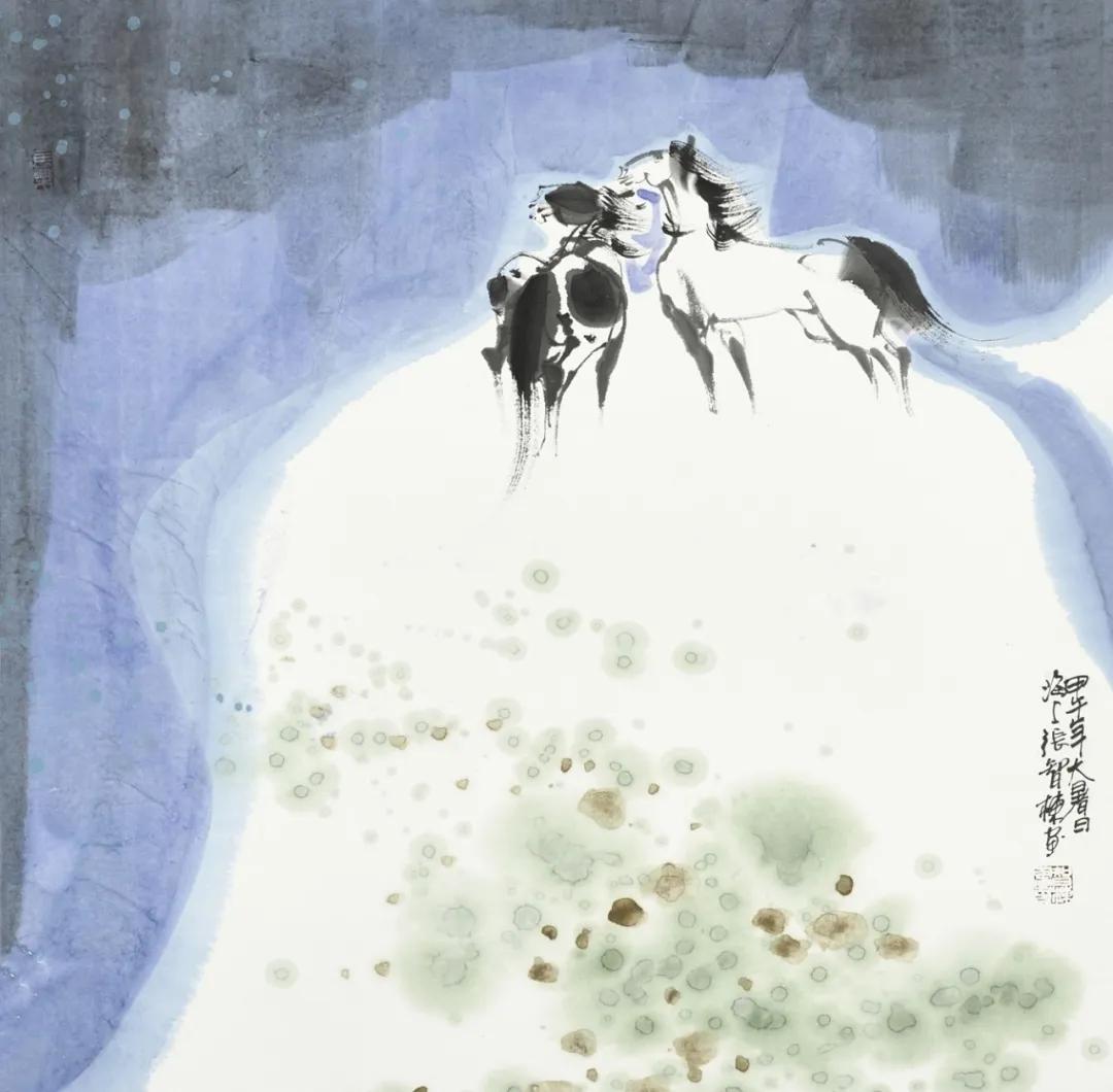 张智棟“网上云画册”《大美至简天马逐梦宝马系列集邮典藏卷》