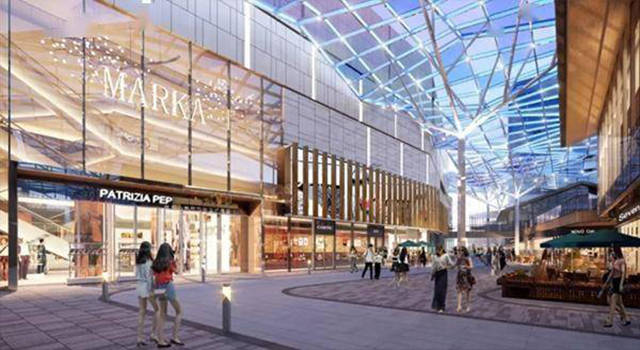 金大地庐州天街位置在哪,金大地新中式风格设计