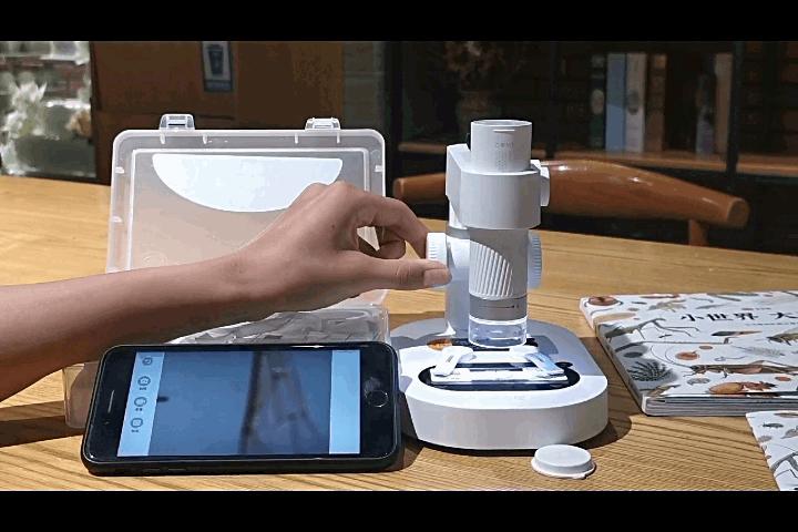 当当狸智能显微镜m2开箱,趣味儿童科学探索显微镜