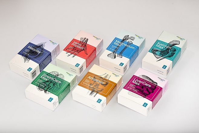 极简药品包装设计,日本顶级药品包装设计