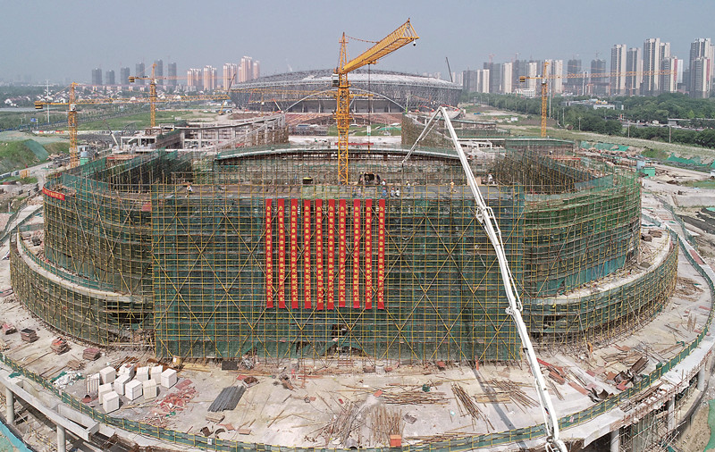 一场三馆泰安体育中心,一场三馆最新进度