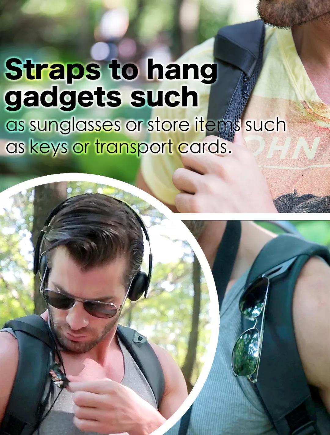 一个英国潮牌户外背包，如何做到颜值、防盗、收纳并存？