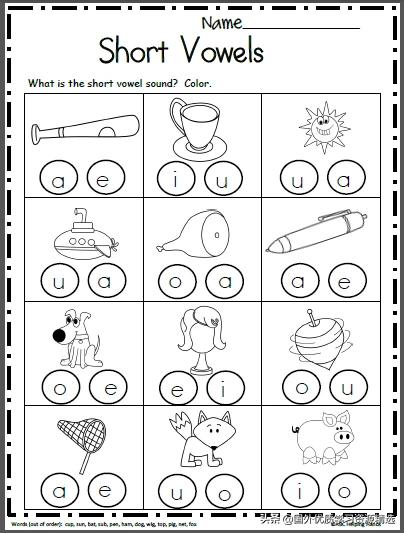 小学自然拼读元音字母的发音规则,元音字母a的发音规则三年级