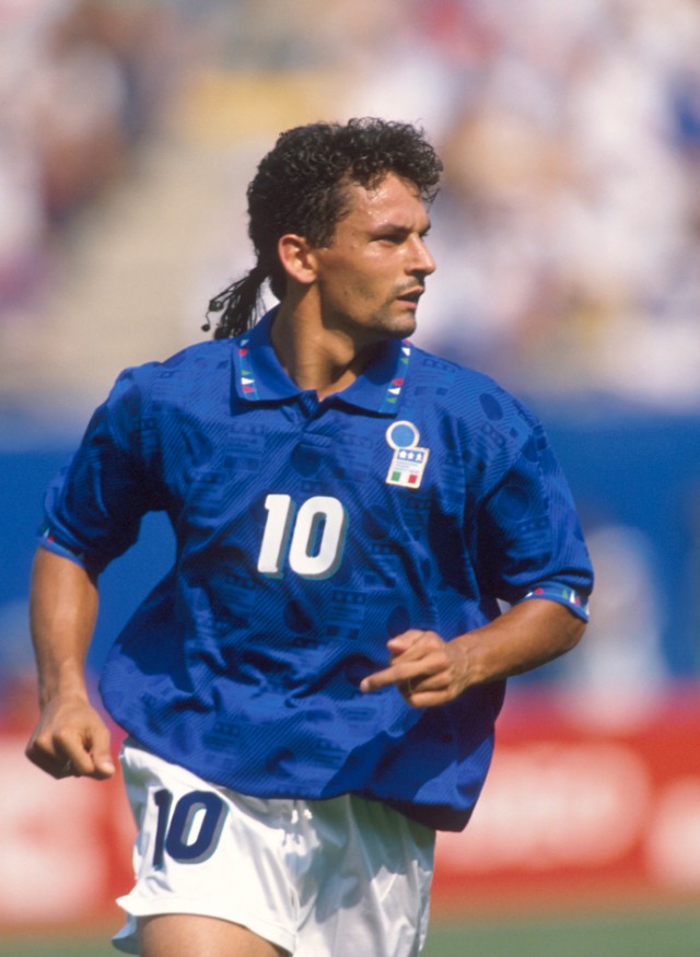 意甲回忆罗伯特巴乔,迪亚多纳足球鞋巴乔