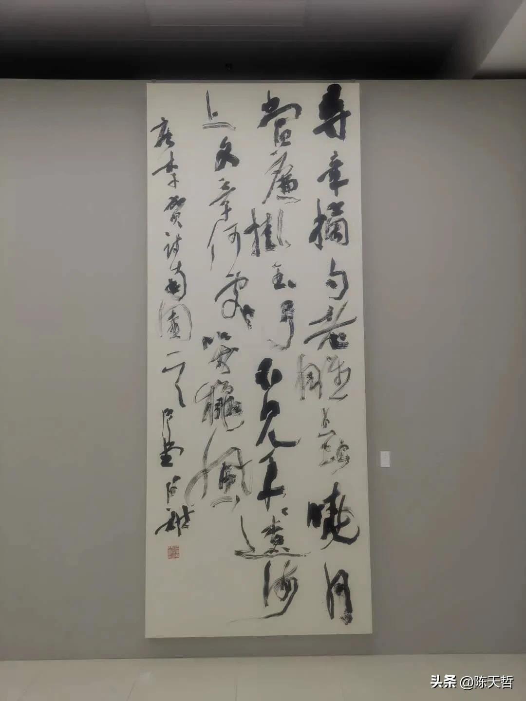 原中书协主席张海称赞洪厚甜书法,与大量田粉努批形成鲜明对比