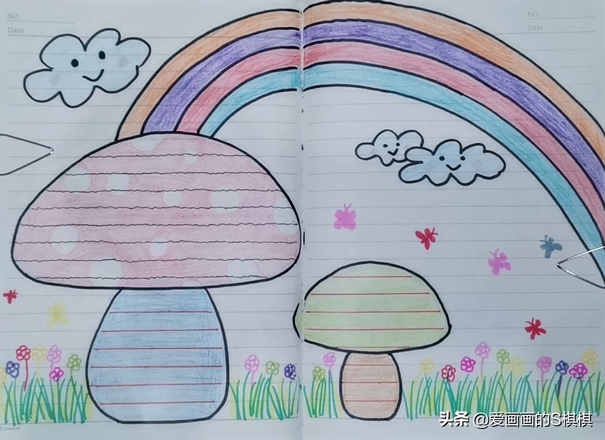 50张万能手抄报模板合集,我的寒假生活手抄报简易版2022