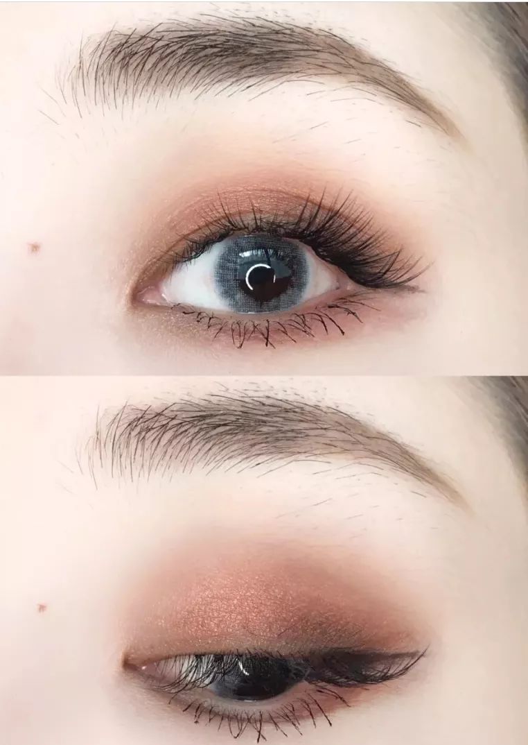 韩系日系眼妆,日系韩系眼妆对比