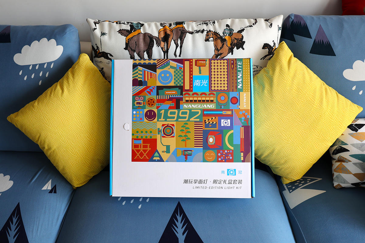 南冠平板摄像灯,南冠补光灯拍视频