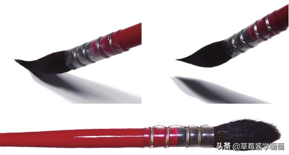 各种材质、形状的水彩画笔到底该怎么用?丨自学画画教程NO.5