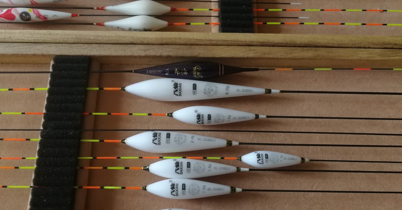 新手钓鱼选竿选线组,新手钓鱼选漂明白这几点