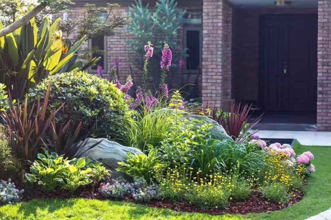 六大风格庭院植物配置全知道,庭院植物种植布局效果图