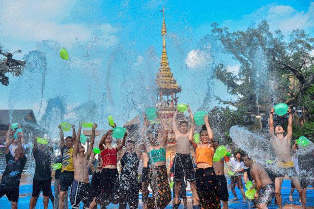 锦绣中华泼水节夜场心情,锦绣中华泼水节视频