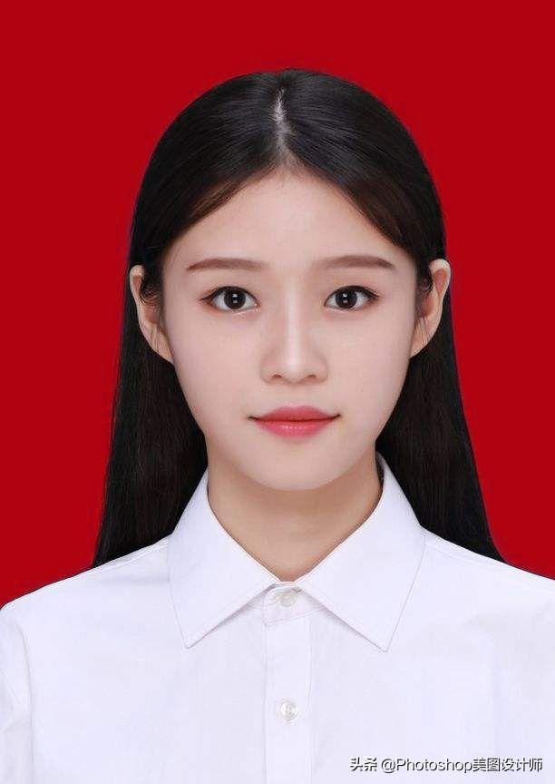 ps证件照换底色换衣服,ps证件照换底色全过程