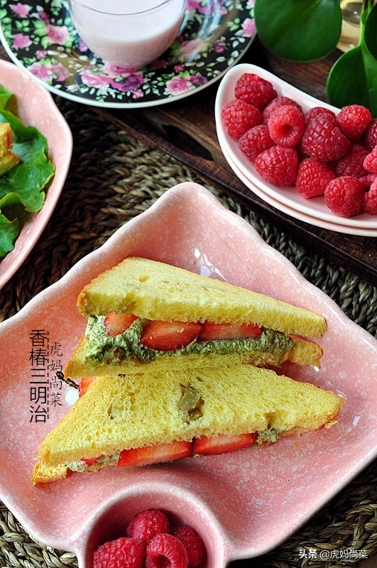 香椿面包详细做法,香椿芽面包的做法大全