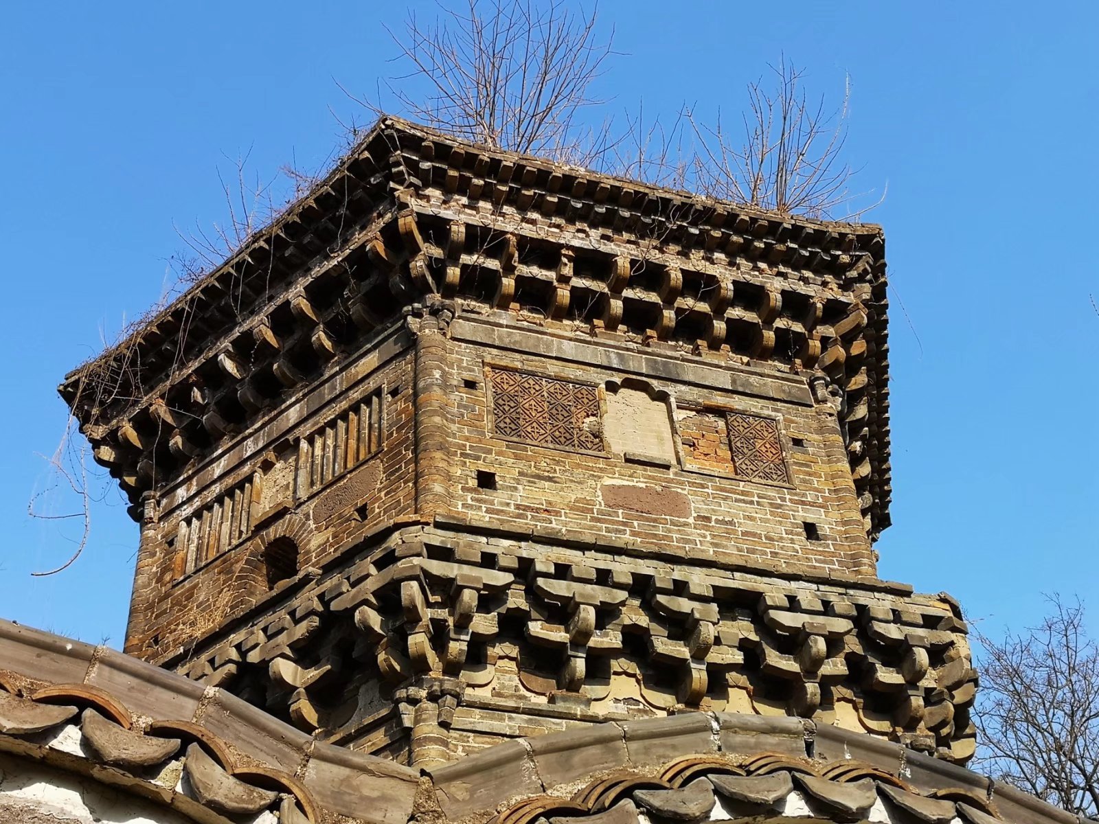 摩托周边旮旯游——探访明光法华禅庵塔