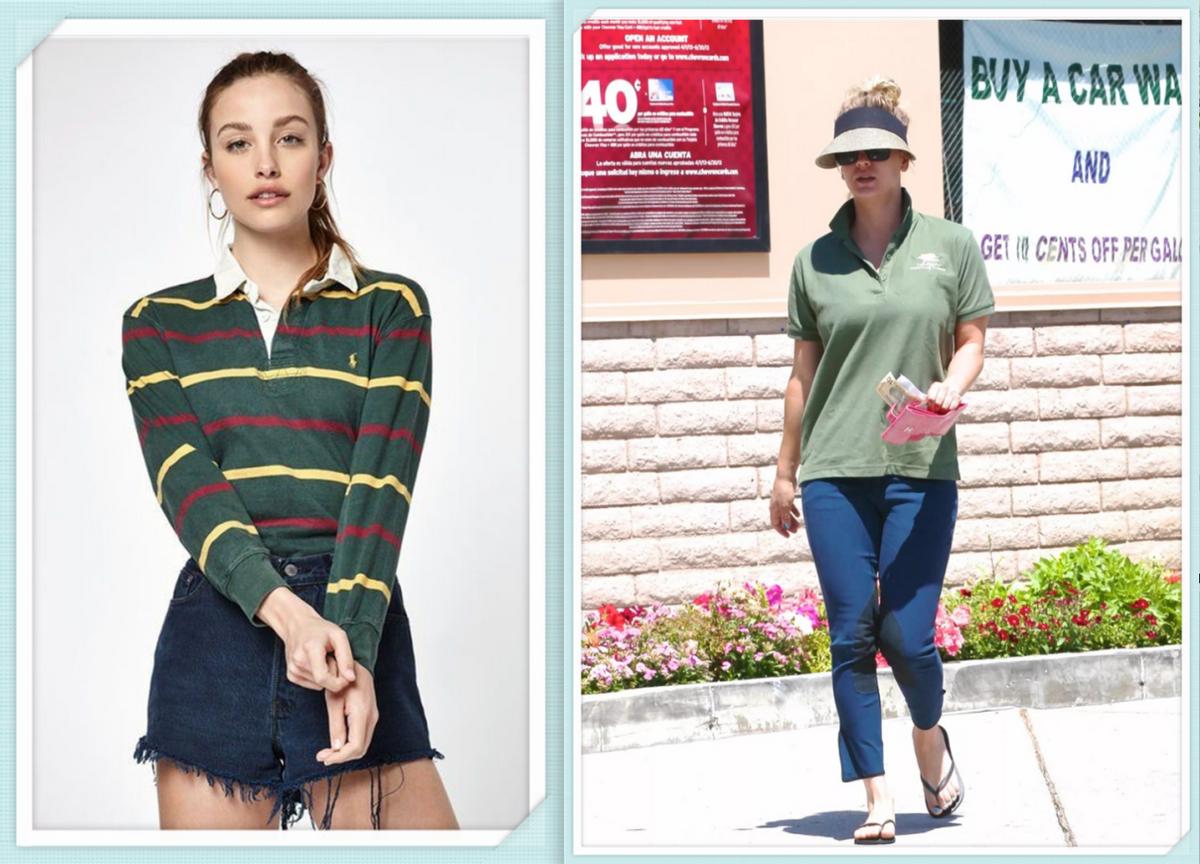 polo衫的常用搭配讲解,不懂穿搭蓝加黑