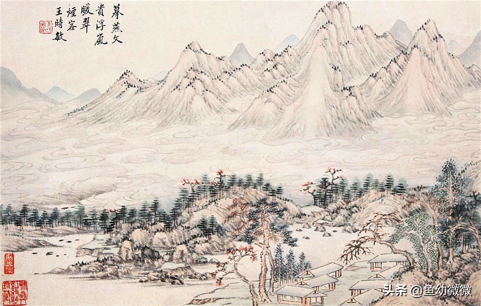 清朝绘画流派及艺术特征,清朝版图绘画