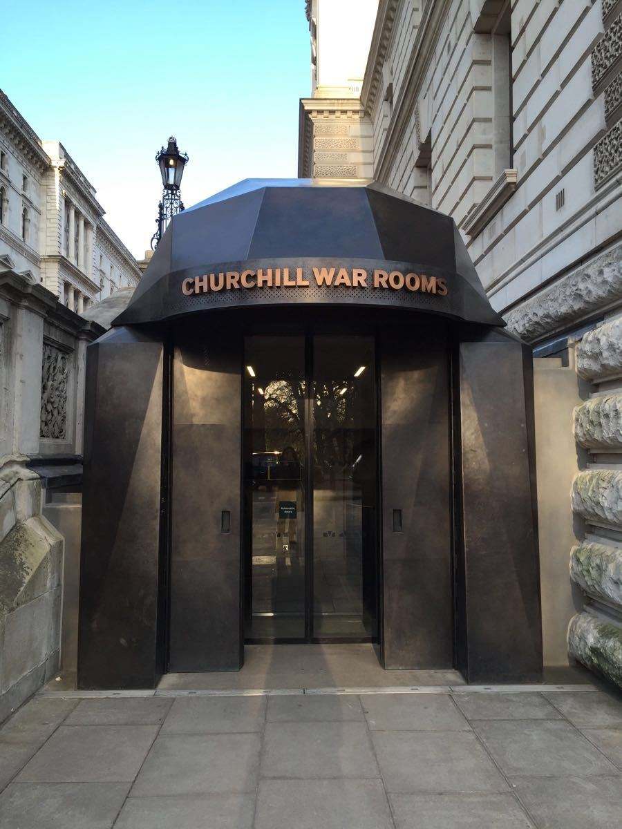 丘吉尔的⼆战地堡——英国战时内阁博物馆参观记
