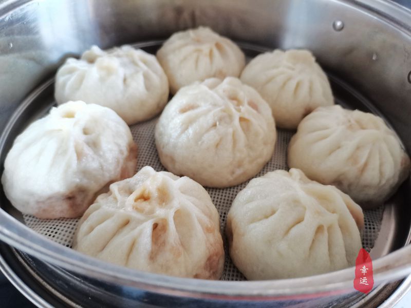 烫面冬瓜包子怎么做好吃又简单,冬瓜馅料的包子