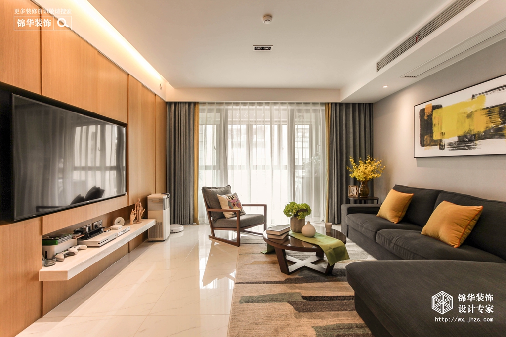 想要一个现代简约风格的家,90平米现代简约风格小家