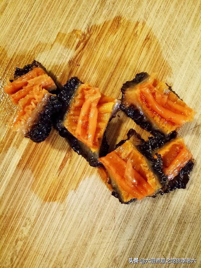 海参刺身的正确吃法,海参刺身吃法大全