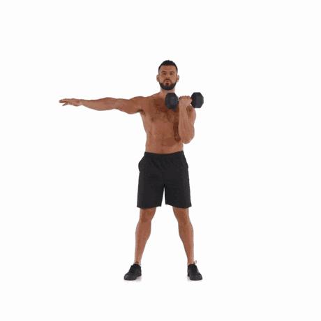 哑铃健身最简单的动作最有效,适合初学者的哑铃健身动作