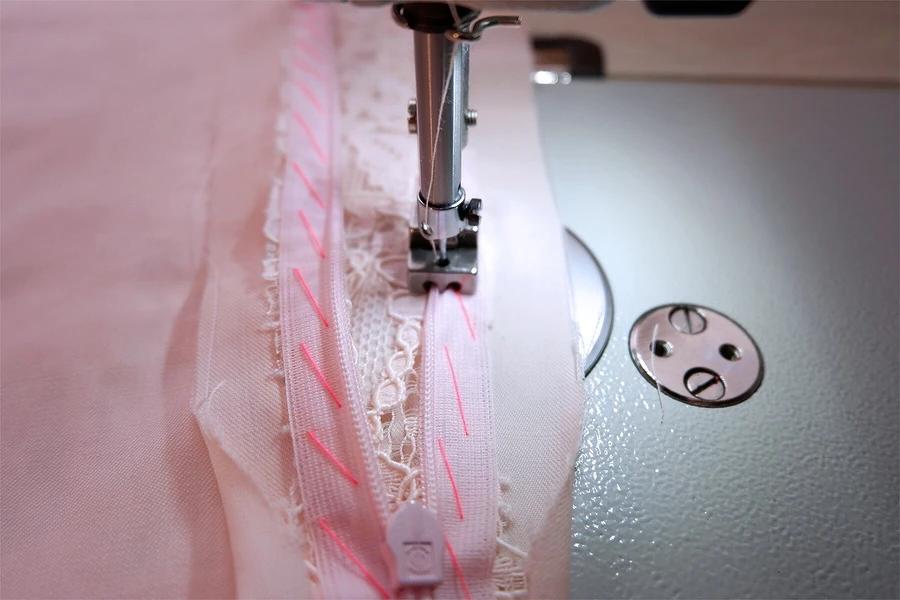 短款包臀裙裁剪缝制教程,包裙开叉缝制方法图解