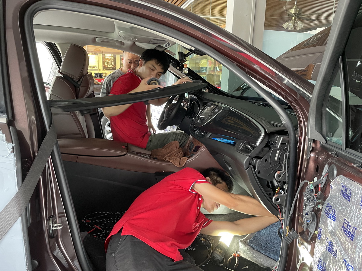 别克昂科威四门音响,别克昂科威音响功放