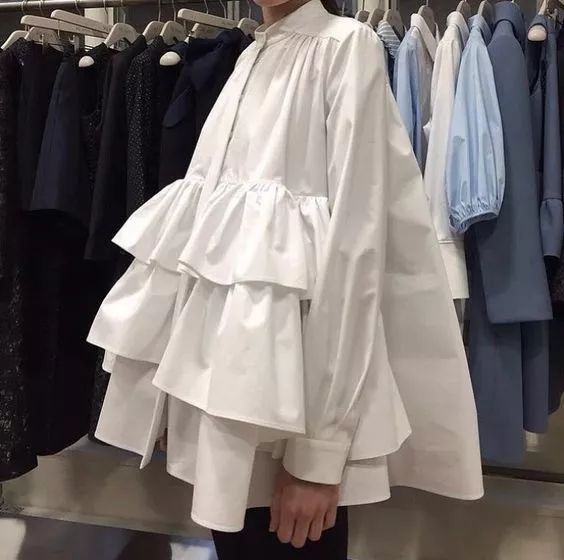 衬衫多种百变穿搭,衬衫改造创意服装设计