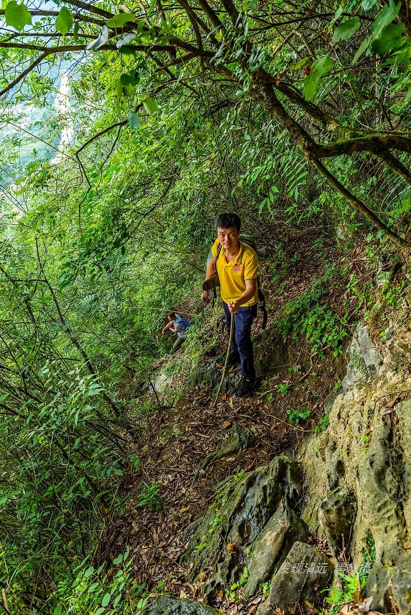 徒步穿越秦岭无人区,徒步穿越喀斯特森林