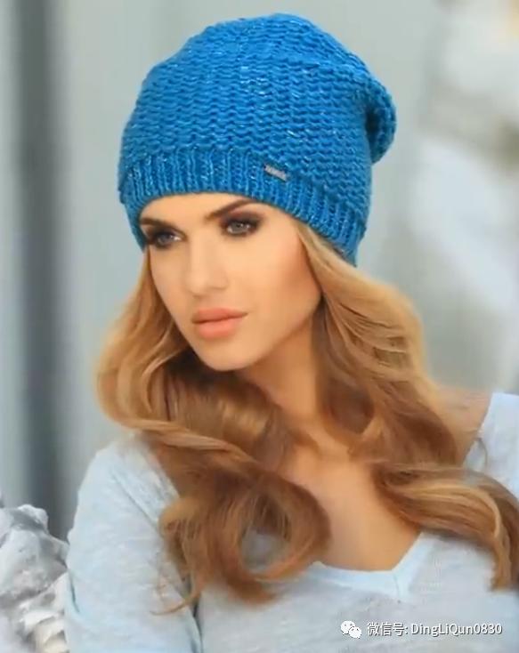 针织洋气气质帽子,针织帽子创意爆款