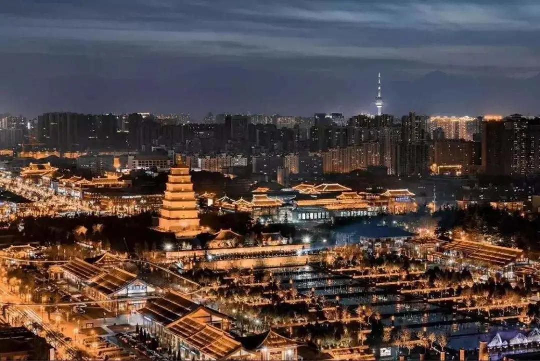 西安兵马俑文化自信,原创西安古老的地标建筑